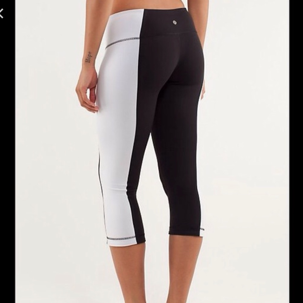 Lululemon block crop size 2